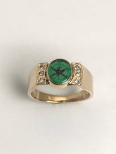 Load image into Gallery viewer, Trapiche Emerald Ring
