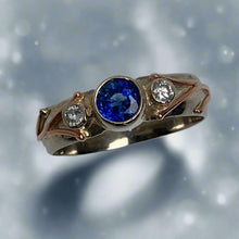Load image into Gallery viewer, Royal Blue Ceylon Sapphire Ring