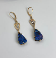 Load image into Gallery viewer, Boulder Opal Dangle Earrings