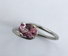 Load image into Gallery viewer, Pink Tourmaline Bypass Ring