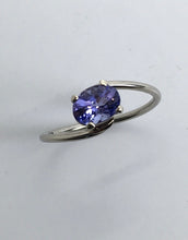 Load image into Gallery viewer, Tanzanite Bypass Ring