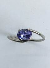 Load image into Gallery viewer, Tanzanite Bypass Ring