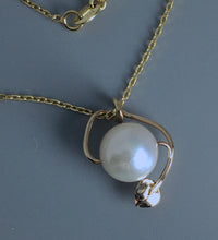 Load image into Gallery viewer, Peace Pearl Necklace