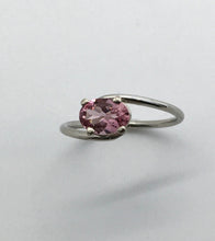Load image into Gallery viewer, Pink Tourmaline Bypass Ring