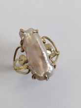 Load image into Gallery viewer, lusterous long fresh water pearl ring