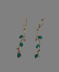 Opal Twig Earrings