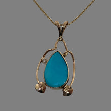 Load image into Gallery viewer, Sleeping Beauty Turquoise Pendant
