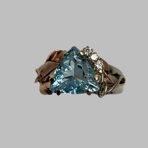 Extra Fine Aquamarine Ring