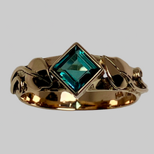 Load image into Gallery viewer, Indicolite Tourmaline Ring
