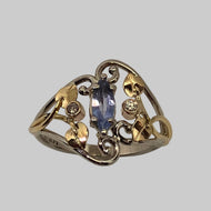 Jeremejevite Girly-Girl Ring