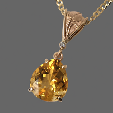 Load image into Gallery viewer, Large Citrine Pendant
