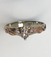 Load image into Gallery viewer, Pink Diamond Marquis Ring
