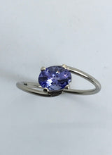 Load image into Gallery viewer, Tanzanite Bypass Ring
