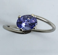 Tanzanite Bypass Ring