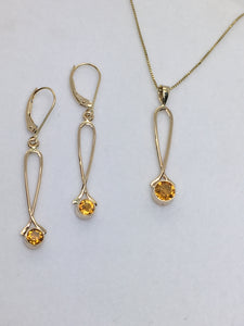 Citrine Exclamation Point Set